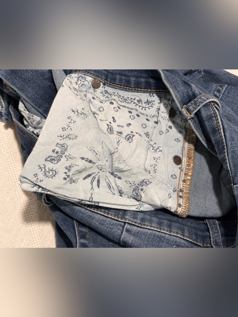 🩵Free People Indigo Ripped Skinny Jeans - Picture 10 of 16